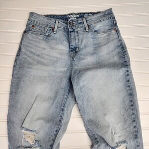 Denizen Levi's‎ High-Rise Ankle Skinny Distressed Jeans Light Wash